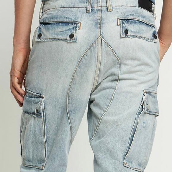 AMIRI: Men's M65 Cargo Flare Jeans - Size 29 - Picture 9 of 10